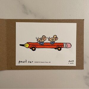 Inciardi prints - pencil car